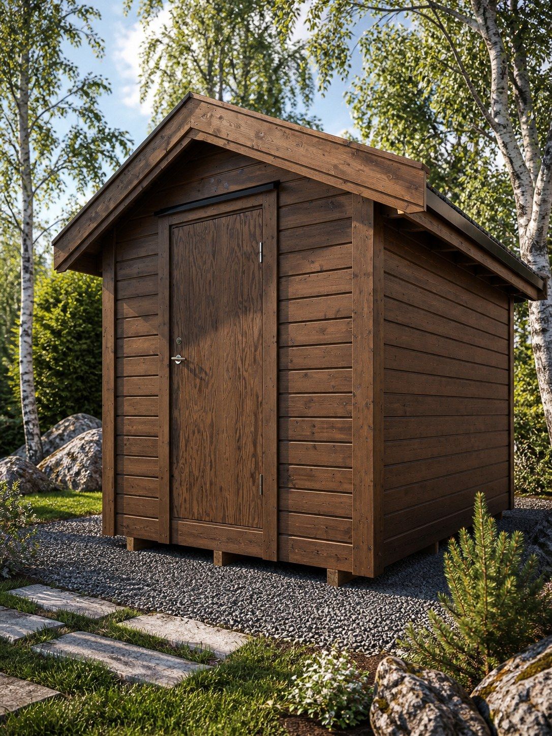 Utebod beiset i valnøtt